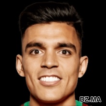 اللاعب أشرف بنشرقي Achraf Bencharki مهاجم نادي الجزيرة