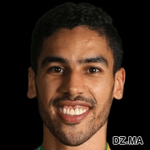 اللاعب إسماعيل خافي Ismail Khafi مهاجم نادي إتحاد طنجة