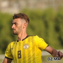 محمود خليل لاعب كرة قدم نادي الكهرباء ومنتخب العراق