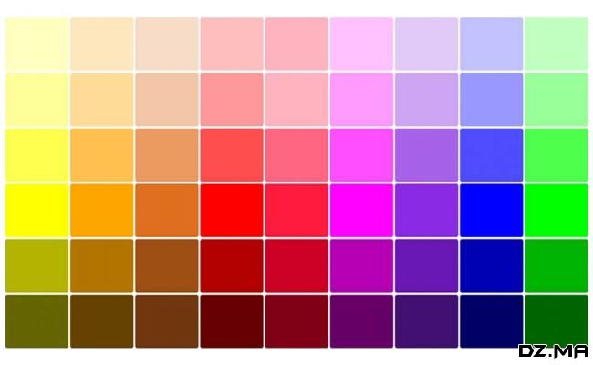 مولد لوحة الألوان