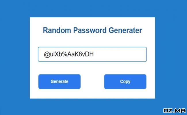 منشئ كلمات المرور