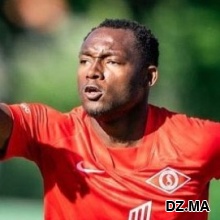 ليونيل وامبا مهاجم نادي شباب رياضي بلوزداد